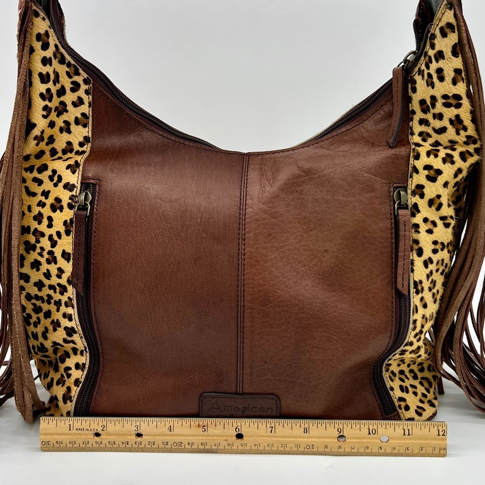 AD American Darling Tooled Cheetah Cowhide/Leather Western Conceal Bag $259 MSRP - Picture 13 of 16